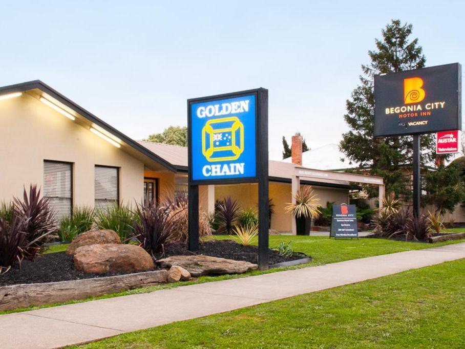 Begonia City Motor Inn Ballarat Esterno foto